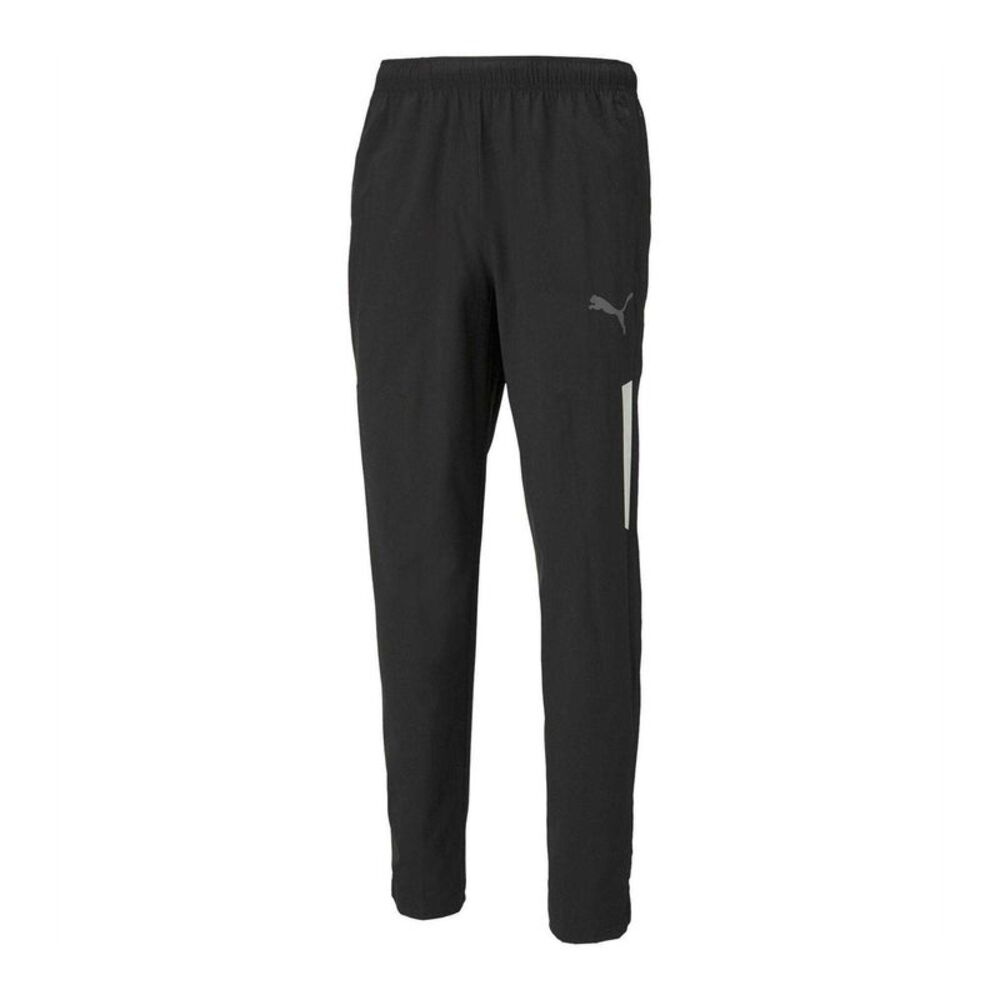 Puma Mens TeamLIGA Sideline Tracksuit Bottoms / Black/White